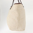 FENDI Zucca Canvas Tote Bag Beige Auth 148003-5