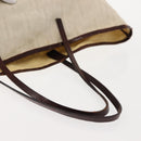 FENDI Zucca Canvas Tote Bag Beige Auth 148003-8