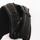 CHANEL Sports Line Backpack Canvas Brown CC Auth 148005-9