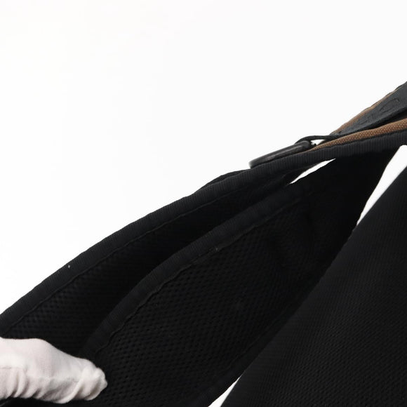 CHANEL Sports Line Backpack Canvas Brown CC Auth 148005