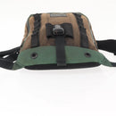 CHANEL Sports Line Backpack Canvas Brown CC Auth 148005-5