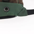 CHANEL Sports Line Backpack Canvas Brown CC Auth 148005-18