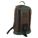 CHANEL Sports Line Backpack Canvas Brown CC Auth 148005-1