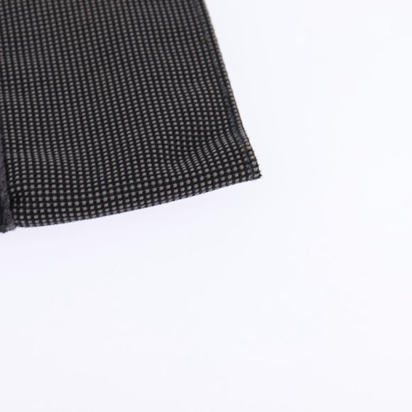 HERMES Pochette Her Line MM Shoulder Bag Canvas Gray Auth 148006