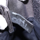 HERMES Pochette Her Line MM Shoulder Bag Canvas Gray Auth 148006-10