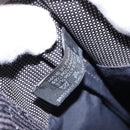 HERMES Pochette Her Line MM Shoulder Bag Canvas Gray Auth 148006-11