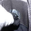 HERMES Pochette Her Line MM Shoulder Bag Canvas Gray Auth 148006-19