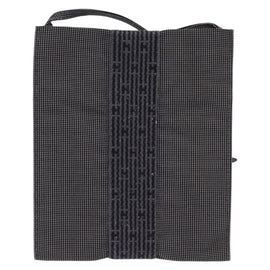 HERMES Pochette Her Line MM Shoulder Bag Canvas Gray Auth 148006 - 0