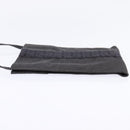 HERMES Pochette Her Line MM Shoulder Bag Canvas Gray Auth 148006-3