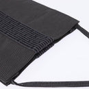 HERMES Pochette Her Line MM Shoulder Bag Canvas Gray Auth 148006-6