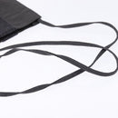 HERMES Pochette Her Line MM Shoulder Bag Canvas Gray Auth 148006-7