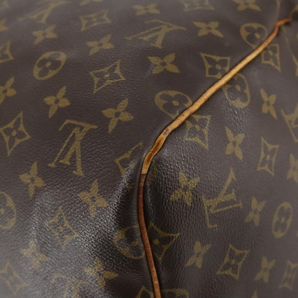LOUIS VUITTON Monogram Keepall 55 Boston Bag M41424 LV Auth 148023