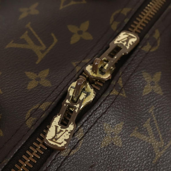 LOUIS VUITTON Monogram Keepall 55 Boston Bag M41424 LV Auth 148023