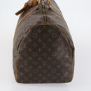 LOUIS VUITTON Monogram Keepall 55 Boston Bag M41424 LV Auth 148023-3