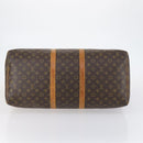 LOUIS VUITTON Monogram Keepall 55 Boston Bag M41424 LV Auth 148023-5