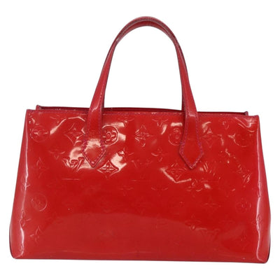 LOUIS VUITTON Monogram Vernis Wilshire Boulevard Bag Rose Pop M93643 Auth 148025 - 0