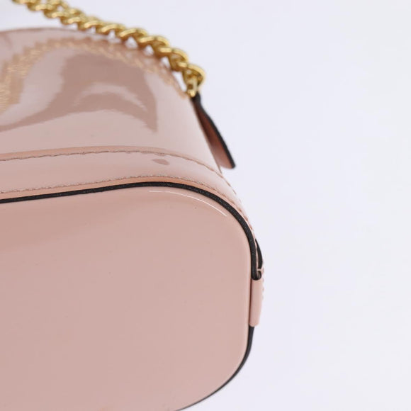 LOUIS VUITTON Vernis Alma MINI Bag 2way Pink Rose Valerine M52750 LV Auth 148026