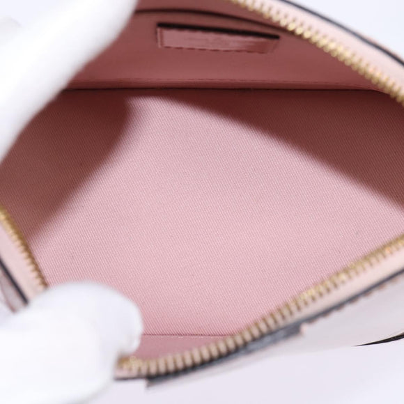 LOUIS VUITTON Vernis Alma MINI Bag 2way Pink Rose Valerine M52750 LV Auth 148026