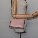 LOUIS VUITTON Vernis Alma MINI Bag 2way Pink Rose Valerine M52750 LV Auth 148026-21