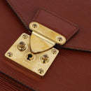 LOUIS VUITTON Epi Monceau 28 Hand Bag Brown M52123 LV Auth 148027-20