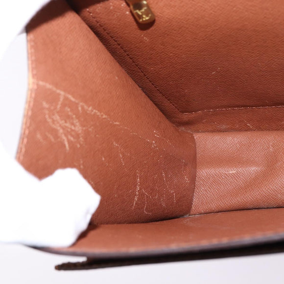 LOUIS VUITTON Epi Monceau 28 Hand Bag Brown M52123 LV Auth 148027