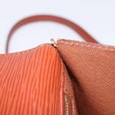 LOUIS VUITTON Epi Monceau 28 Hand Bag Brown M52123 LV Auth 148027-11