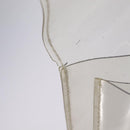 HERMES Vinyl Kelly Hand Bag Clear Auth 148034-11