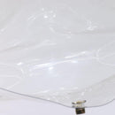 HERMES Vinyl Kelly Hand Bag Clear Auth 148034-12