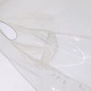 HERMES Vinyl Kelly Hand Bag Clear Auth 148034-18