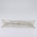 HERMES Vinyl Kelly Hand Bag Clear Auth 148034-5