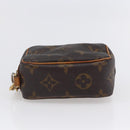 LOUIS VUITTON Monogram Trousse Wapity Pouch M58030 LV Auth 148036-5