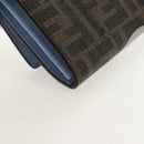 FENDI FRGMT x POKÉMON Wallet Zucca Canvas Shoulder Bag Black Auth 148040SM-18