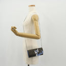 FENDI FRGMT x POKÉMON Wallet Zucca Canvas Shoulder Bag Black Auth 148040SM-29