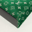 LOUIS VUITTON Monogram Jacquard Velvet On The Go PM Bag M46216 LV Auth 148041SM-17