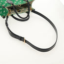 LOUIS VUITTON Monogram Jacquard Velvet On The Go PM Bag M46216 LV Auth 148041SM-10