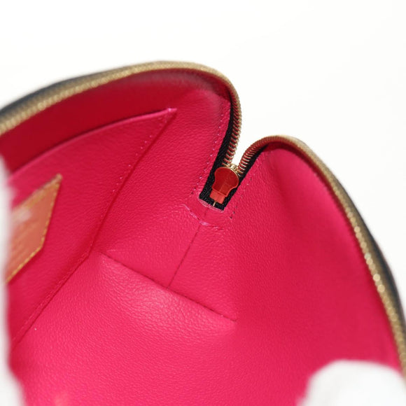 LOUIS VUITTON Multicolor Pochette Cosmetic Pouch Black M47355 LV Auth 148042A