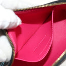 LOUIS VUITTON Multicolor Pochette Cosmetic Pouch Black M47355 LV Auth 148042A-21