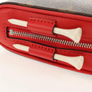 LOUIS VUITTON Monogram Booklet Set Golf Andrews Golf Ball GI0297 LV Auth 148043AM-17