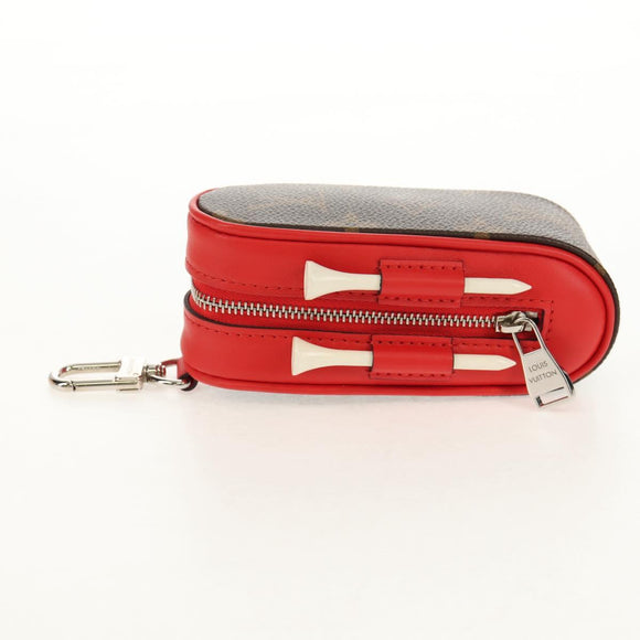 LOUIS VUITTON Monogram Booklet Set Golf Andrews Golf Ball GI0297 LV Auth 148043AM