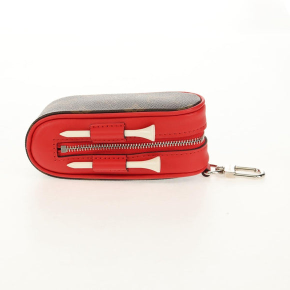 LOUIS VUITTON Monogram Booklet Set Golf Andrews Golf Ball GI0297 LV Auth 148043AM