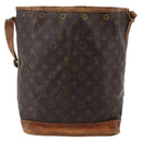 LOUIS VUITTON Monogram Noe Shoulder Bag M42224 LV Auth 148047-2