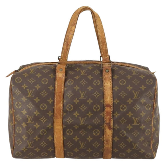 LOUIS VUITTON Monogram Sac Souple 45 Boston Bag M41624 LV Auth 148049