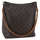 LOUIS VUITTON Monogram Looping GM Shoulder Bag M51145 LV Auth 148050-1