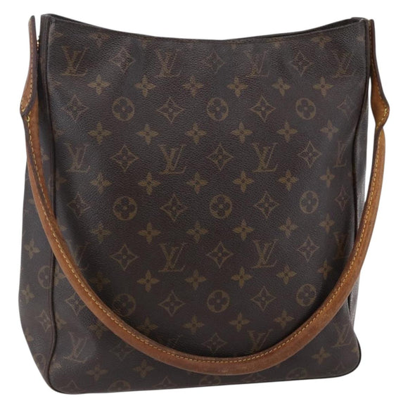 LOUIS VUITTON Monogram Looping GM Shoulder Bag M51145 LV Auth 148050