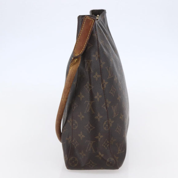 LOUIS VUITTON Monogram Looping GM Shoulder Bag M51145 LV Auth 148050