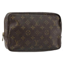 LOUIS VUITTON Monogram Trousse Toilette 23 Clutch Bag M47524 LV Auth 148052-1