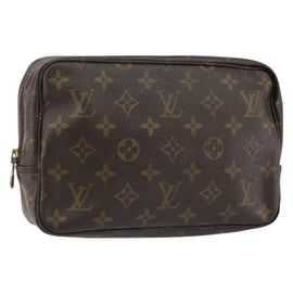 LOUIS VUITTON Monogram Trousse Toilette 23 Clutch Bag M47524 LV Auth 148052