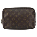 LOUIS VUITTON Monogram Trousse Toilette 23 Clutch Bag M47524 LV Auth 148052-13