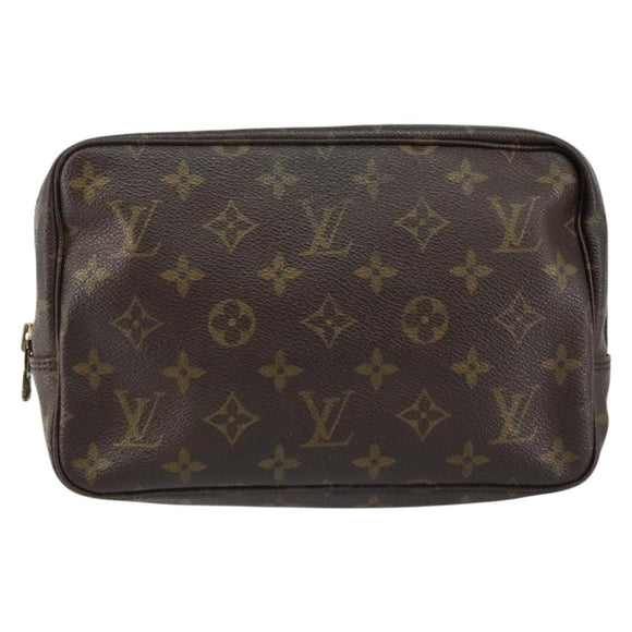 LOUIS VUITTON Monogram Trousse Toilette 23 Clutch Bag M47524 LV Auth 148052
