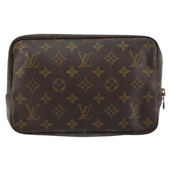 LOUIS VUITTON Monogram Trousse Toilette 23 Clutch Bag M47524 LV Auth 148052